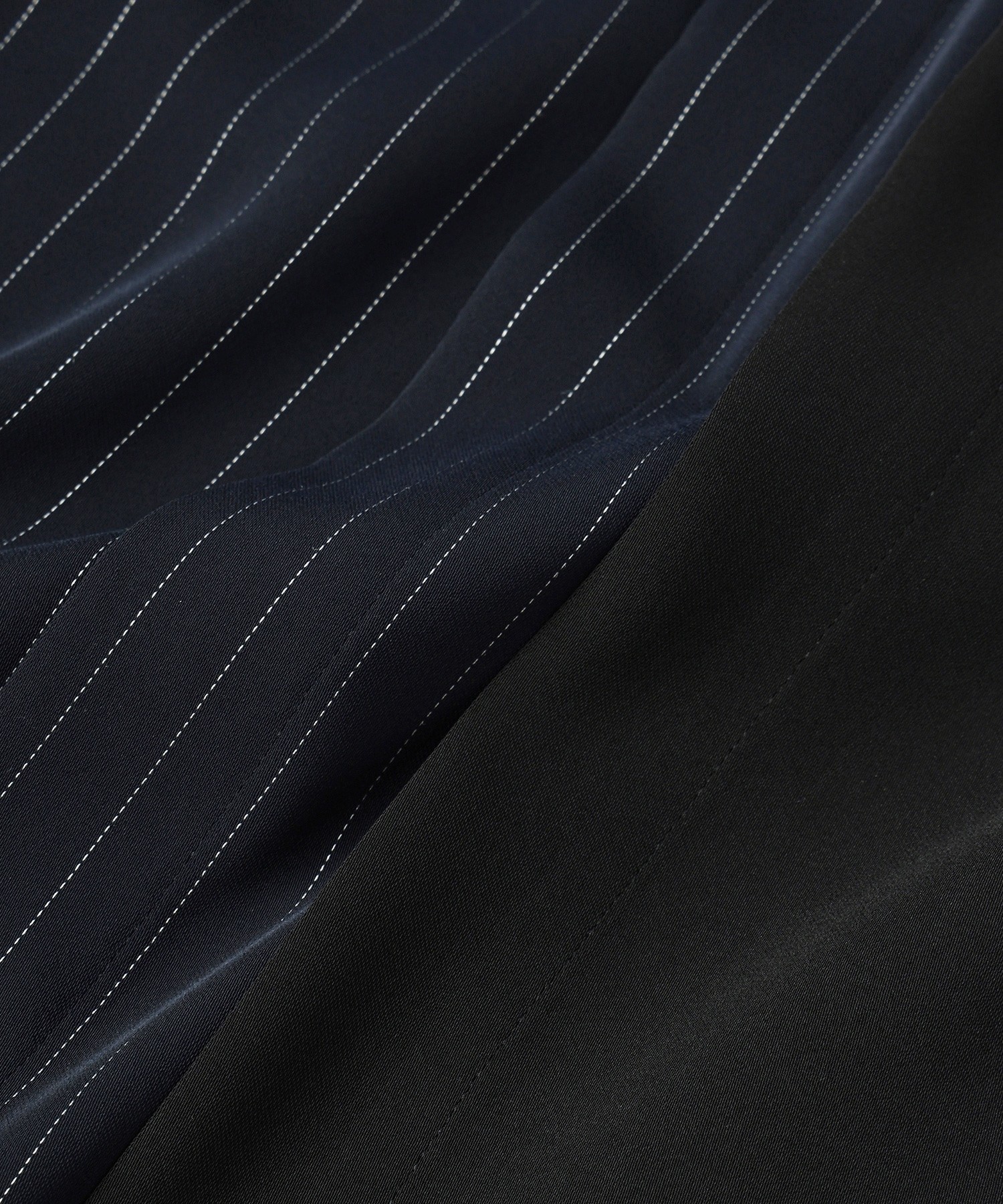 Double Cloth Layered Bi-Color Short Sleeve Shirt