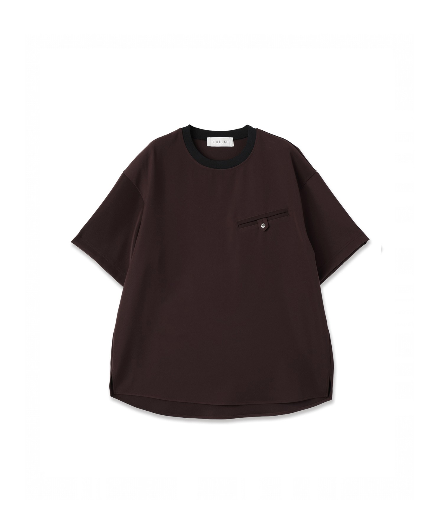 Dry Twill Button-Tab Pocket Short Sleeve Pullover