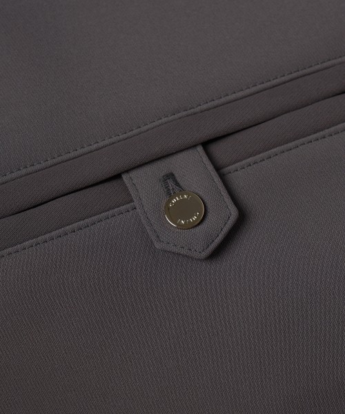 Dry Twill Button-Tab Pocket Short Sleeve Pullover