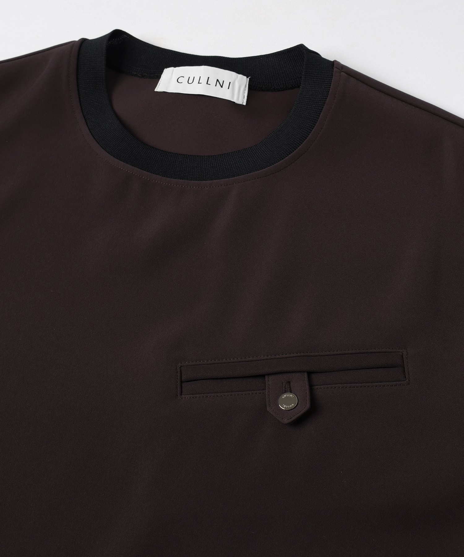 Dry Twill Button-Tab Pocket Short Sleeve Pullover