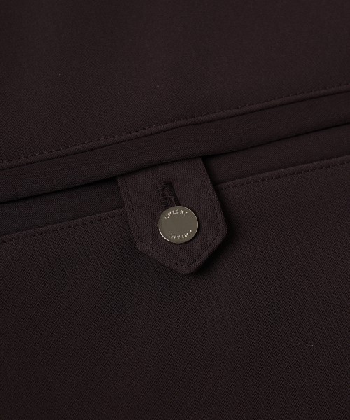 Dry Twill Button-Tab Pocket Short Sleeve Pullover