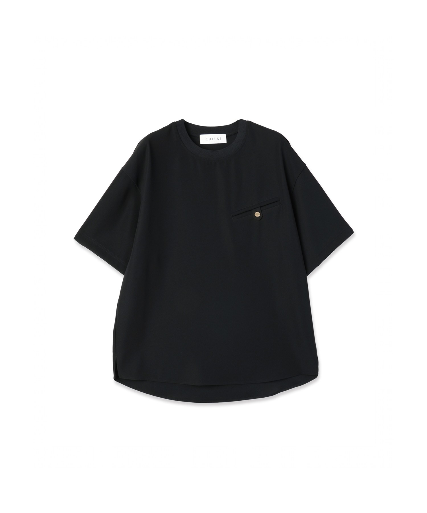 Dry Twill Button-Tab Pocket Short Sleeve Pullover