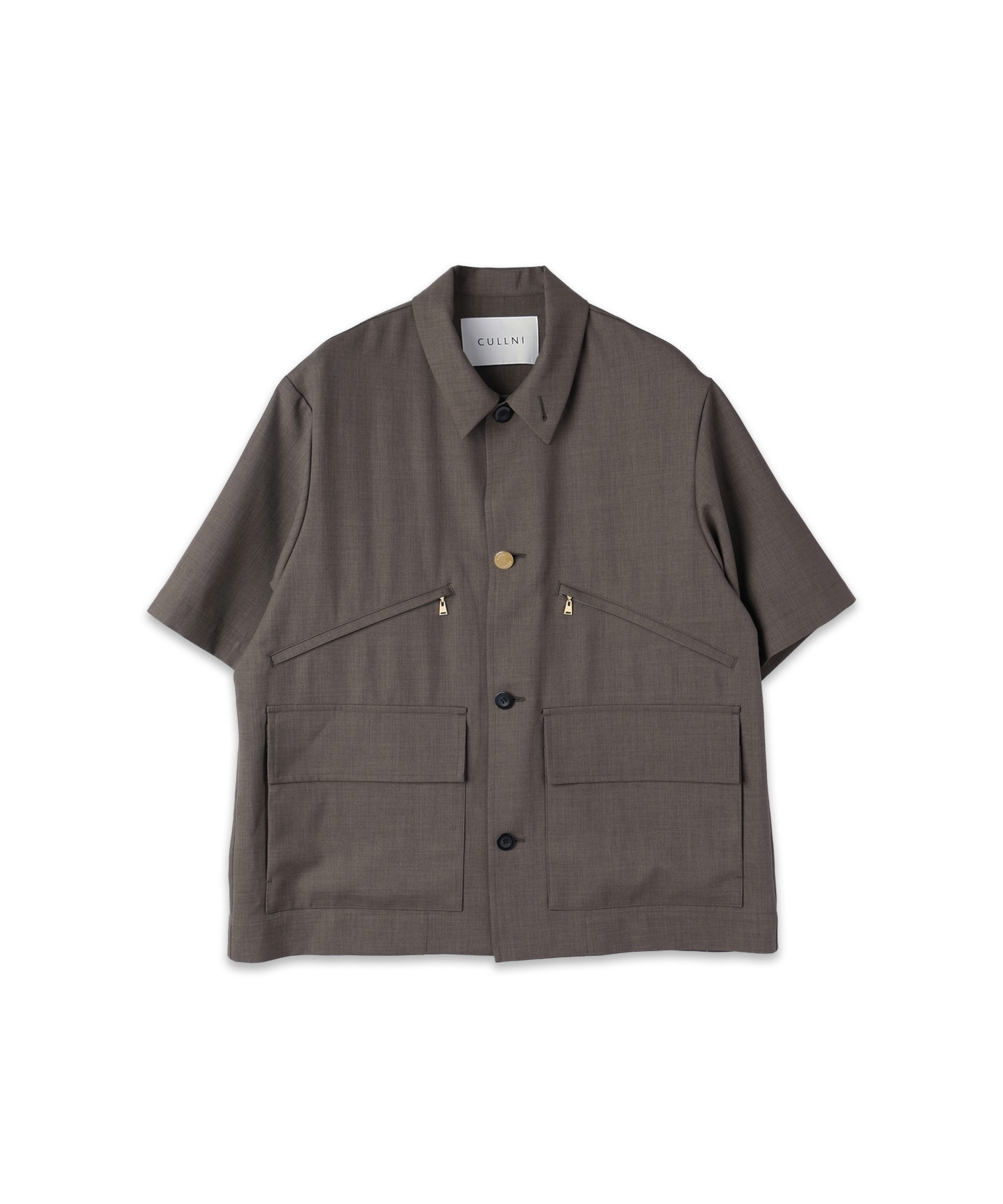 Dry Gabardine Double Pocket Short Sleeve Jacket