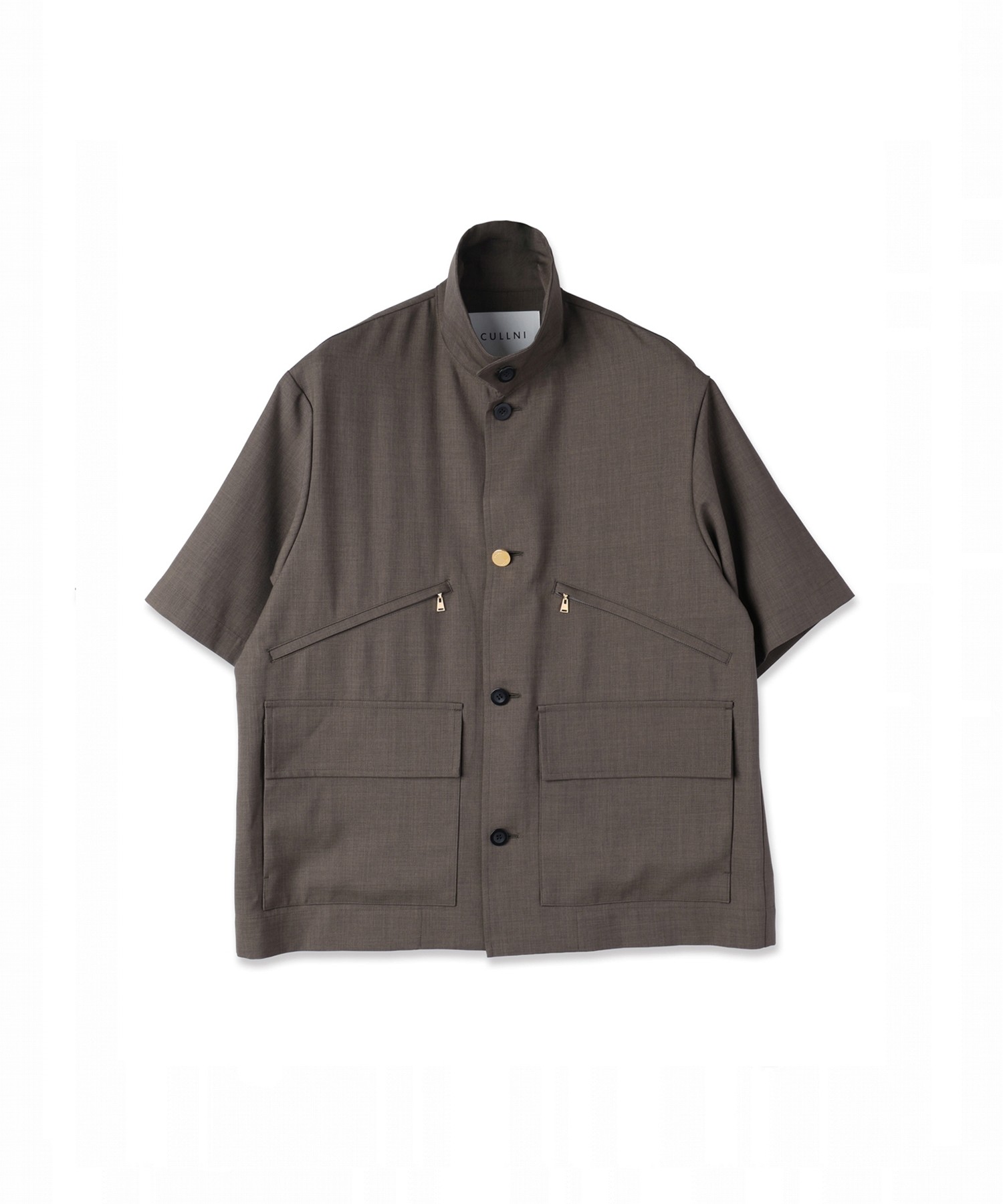 Dry Gabardine Double Pocket Short Sleeve Jacket