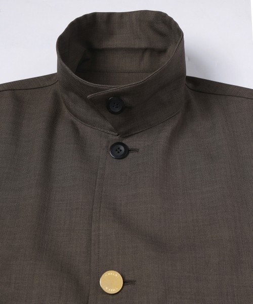 Dry Gabardine Double Pocket Short Sleeve Jacket
