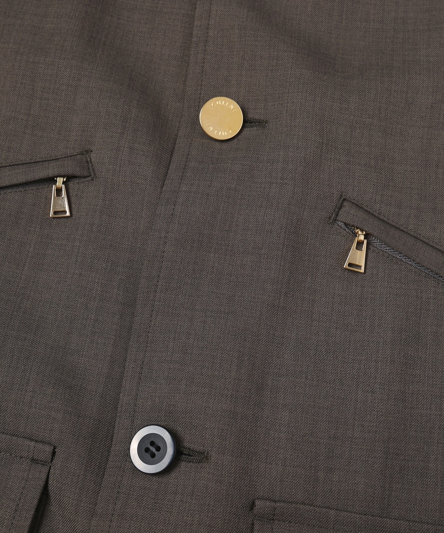 Dry Gabardine Double Pocket Short Sleeve Jacket