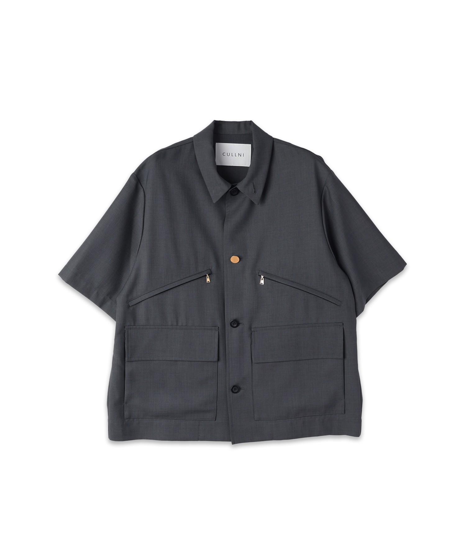 Dry Gabardine Double Pocket Short Sleeve Jacket