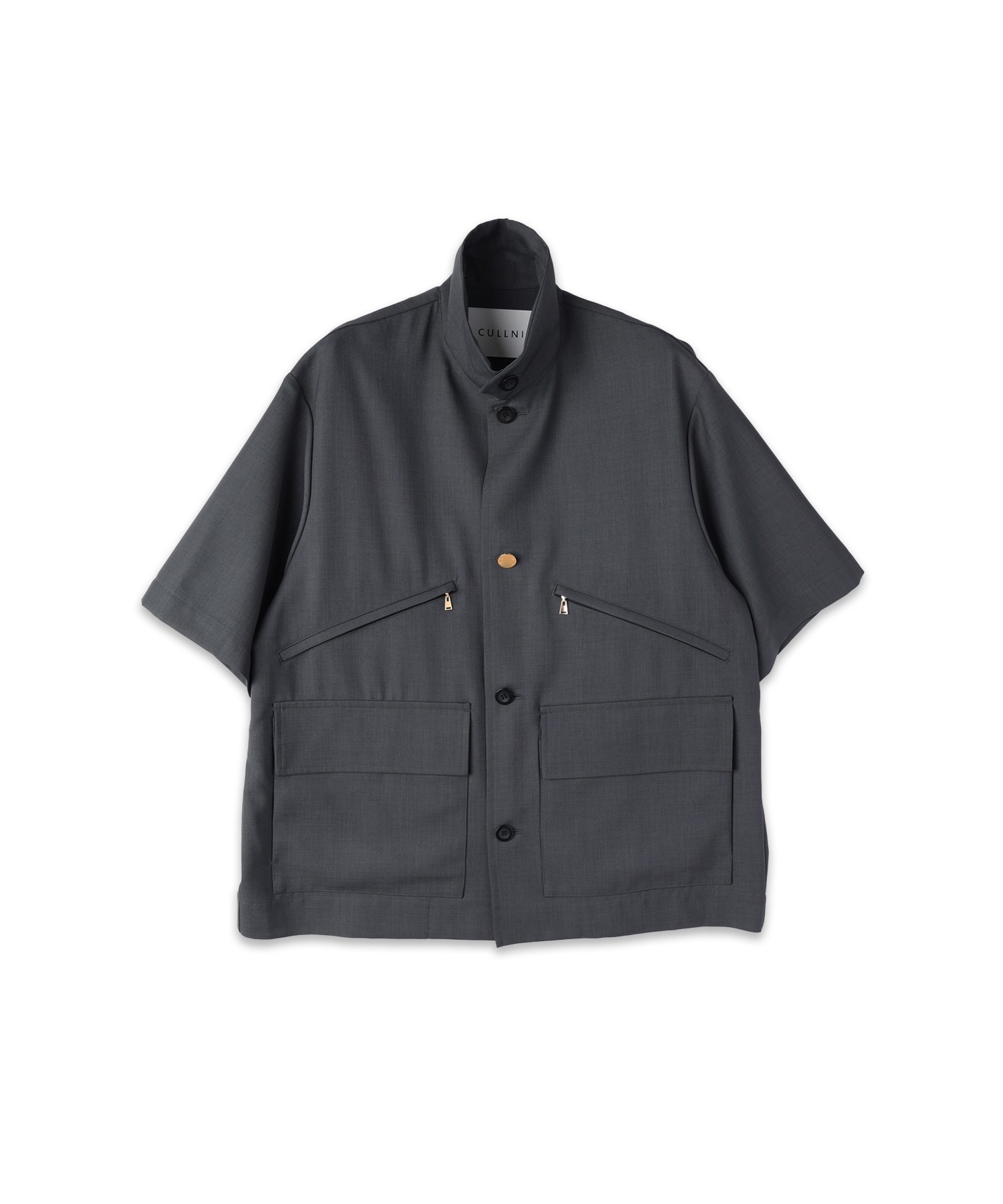 Dry Gabardine Double Pocket Short Sleeve Jacket