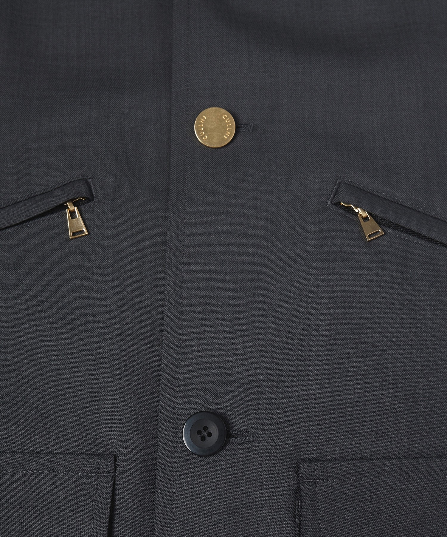 Dry Gabardine Double Pocket Short Sleeve Jacket