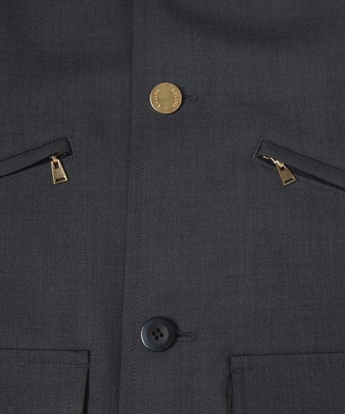 Dry Gabardine Double Pocket Short Sleeve Jacket