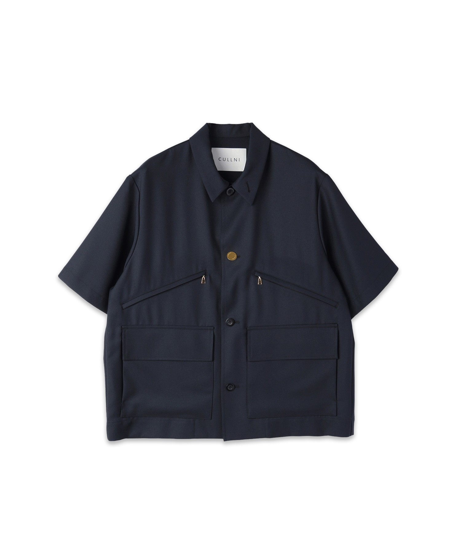 Dry Gabardine Double Pocket Short Sleeve Jacket