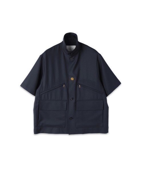 Dry Gabardine Double Pocket Short Sleeve Jacket