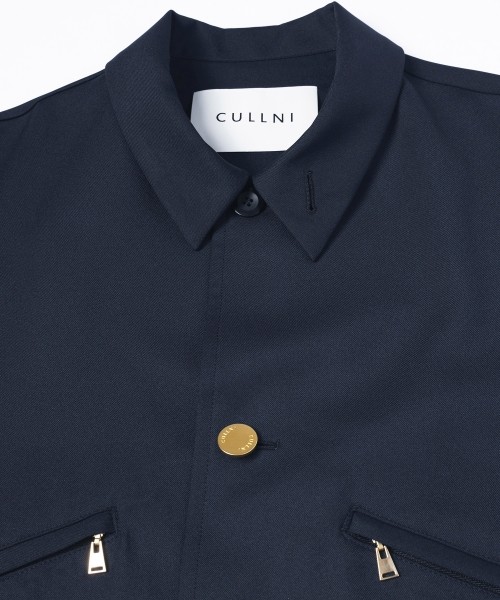 Dry Gabardine Double Pocket Short Sleeve Jacket