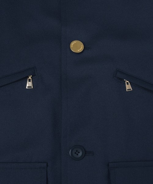 Dry Gabardine Double Pocket Short Sleeve Jacket