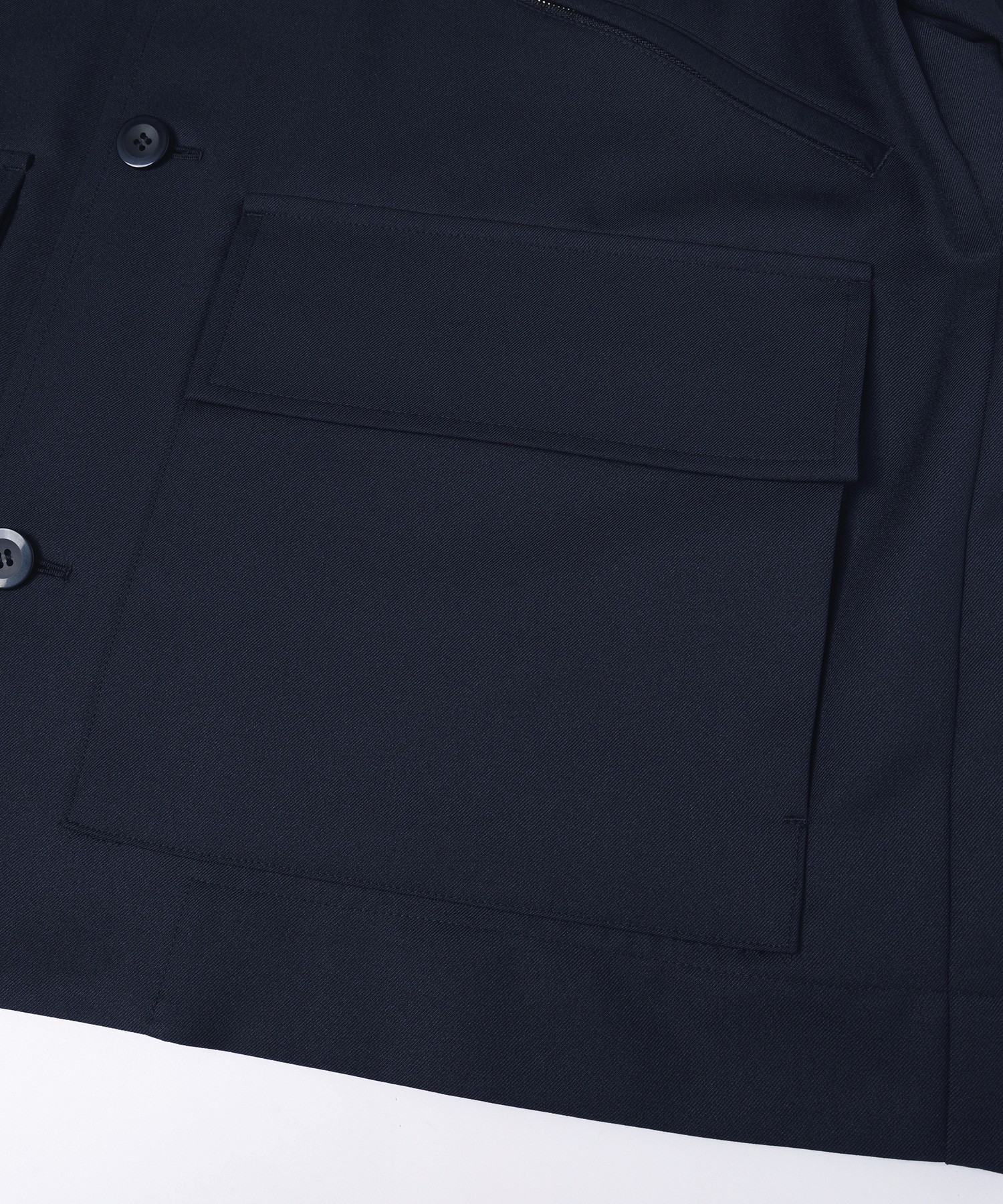 Dry Gabardine Double Pocket Short Sleeve Jacket