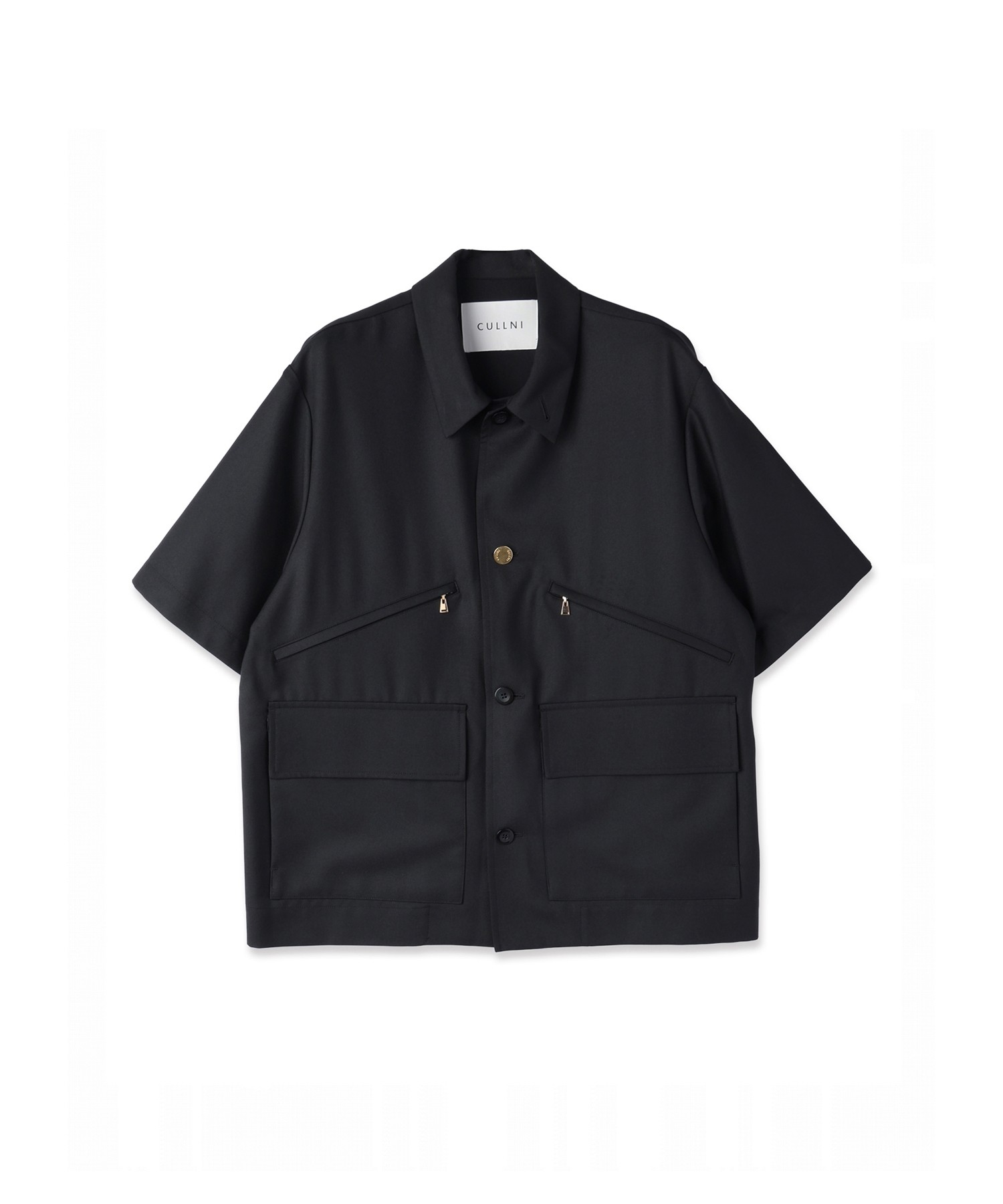 Dry Gabardine Double Pocket Short Sleeve Jacket