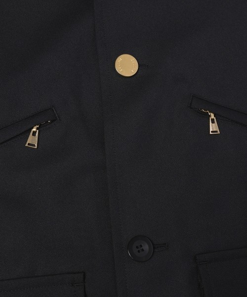 Dry Gabardine Double Pocket Short Sleeve Jacket