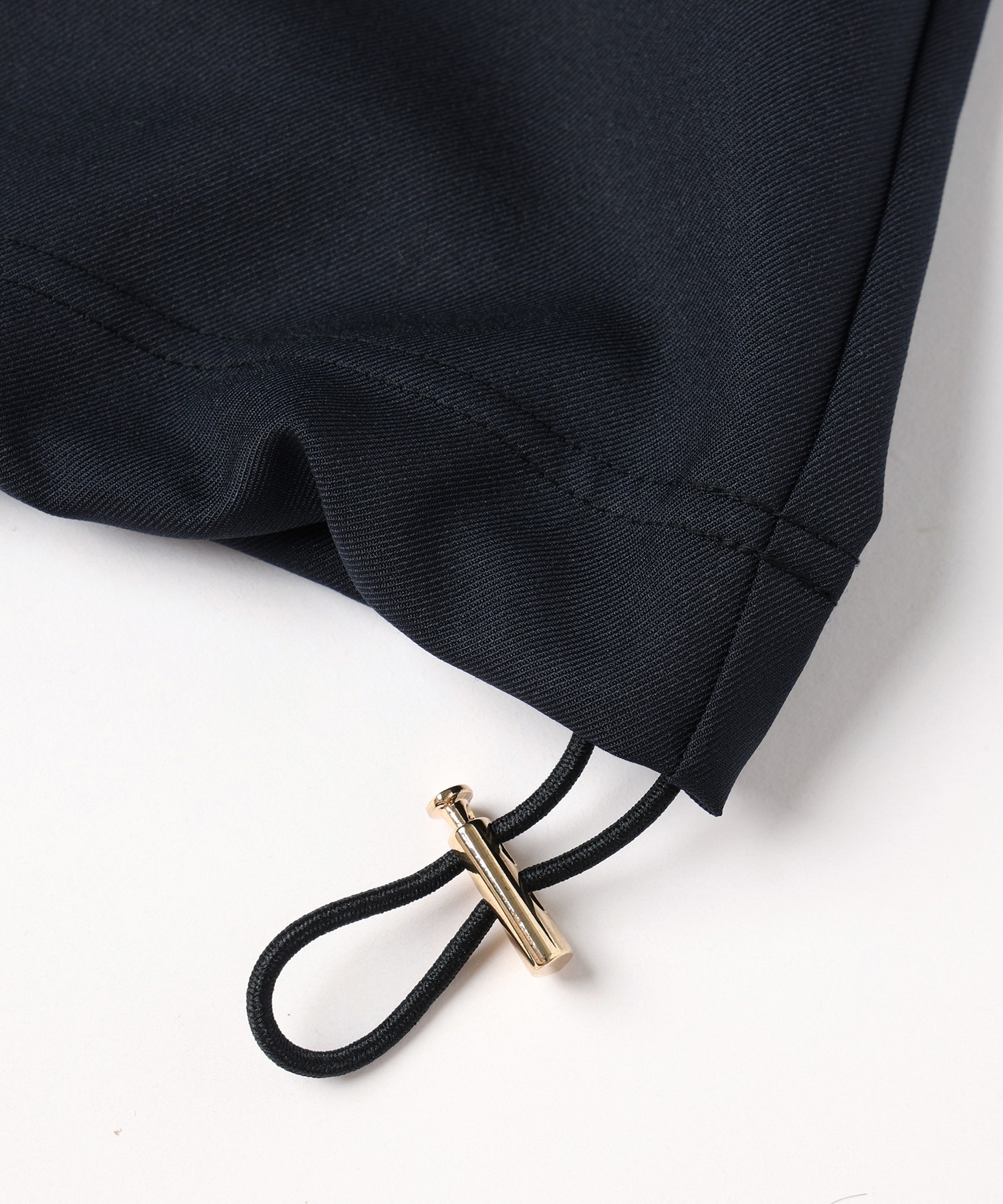 Dry Gabardine Layered collar Half Zip Shirt