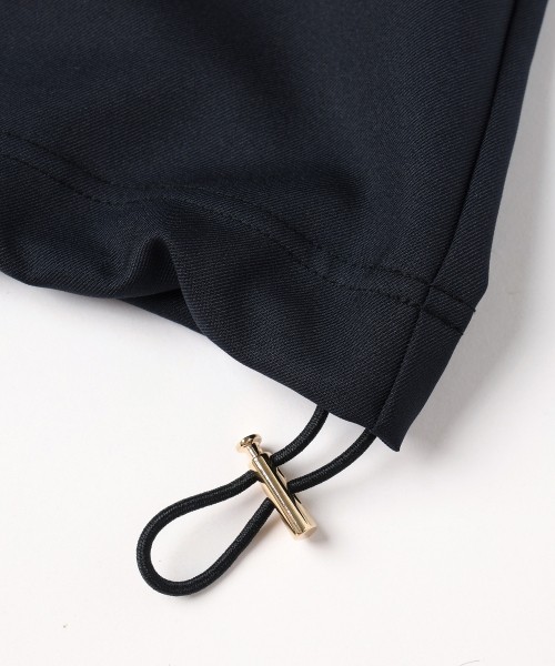 Dry Gabardine Layered collar Half Zip Shirt