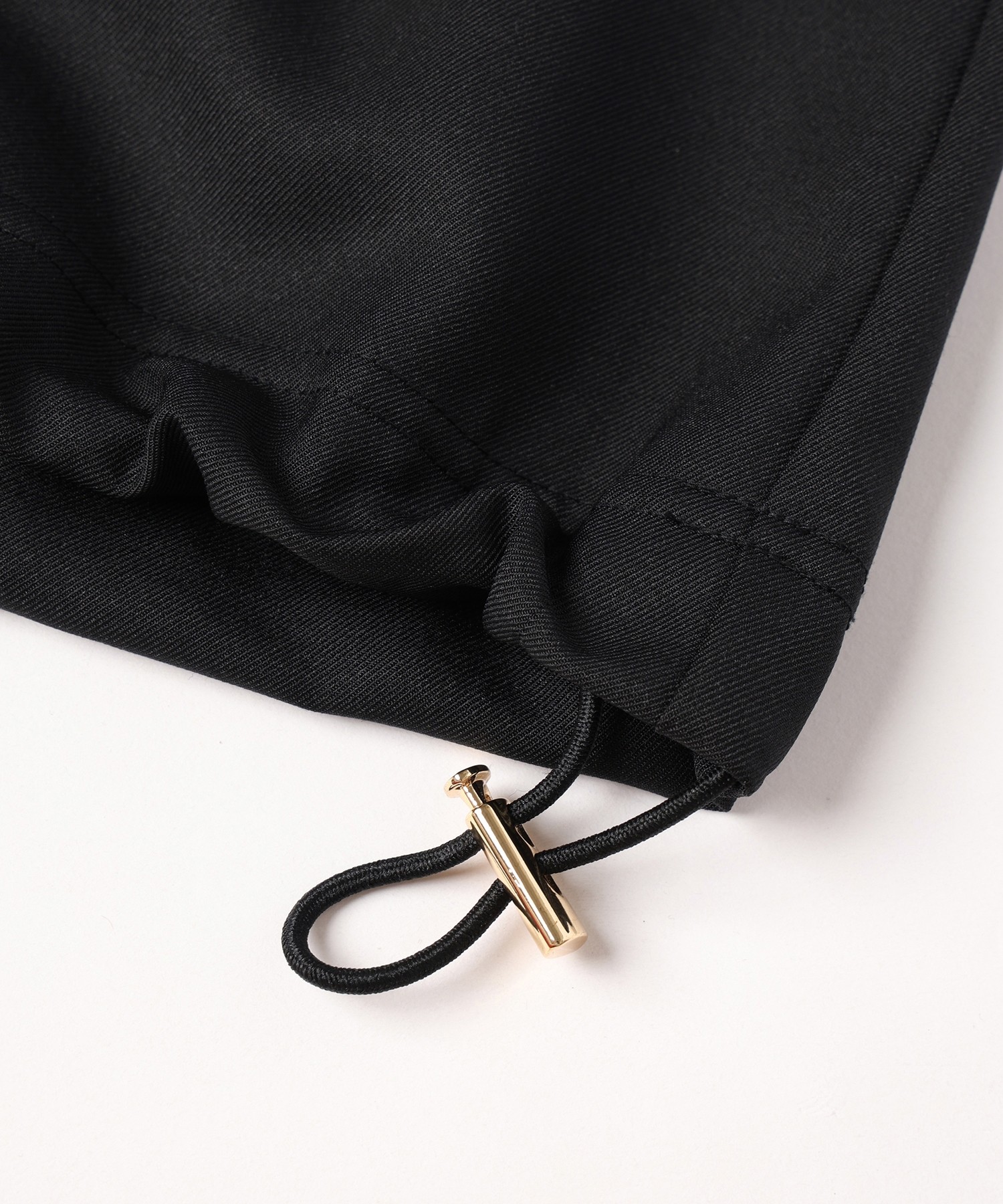 Dry Gabardine Layered collar Half Zip Shirt