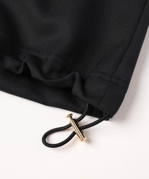 Dry Gabardine Layered collar Half Zip Shirt