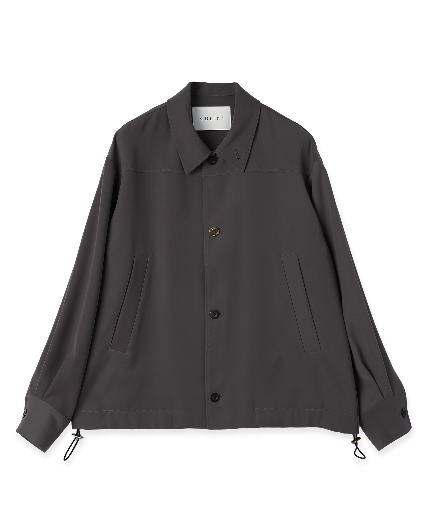 Dry Twill Drawstring Shirt Jacket