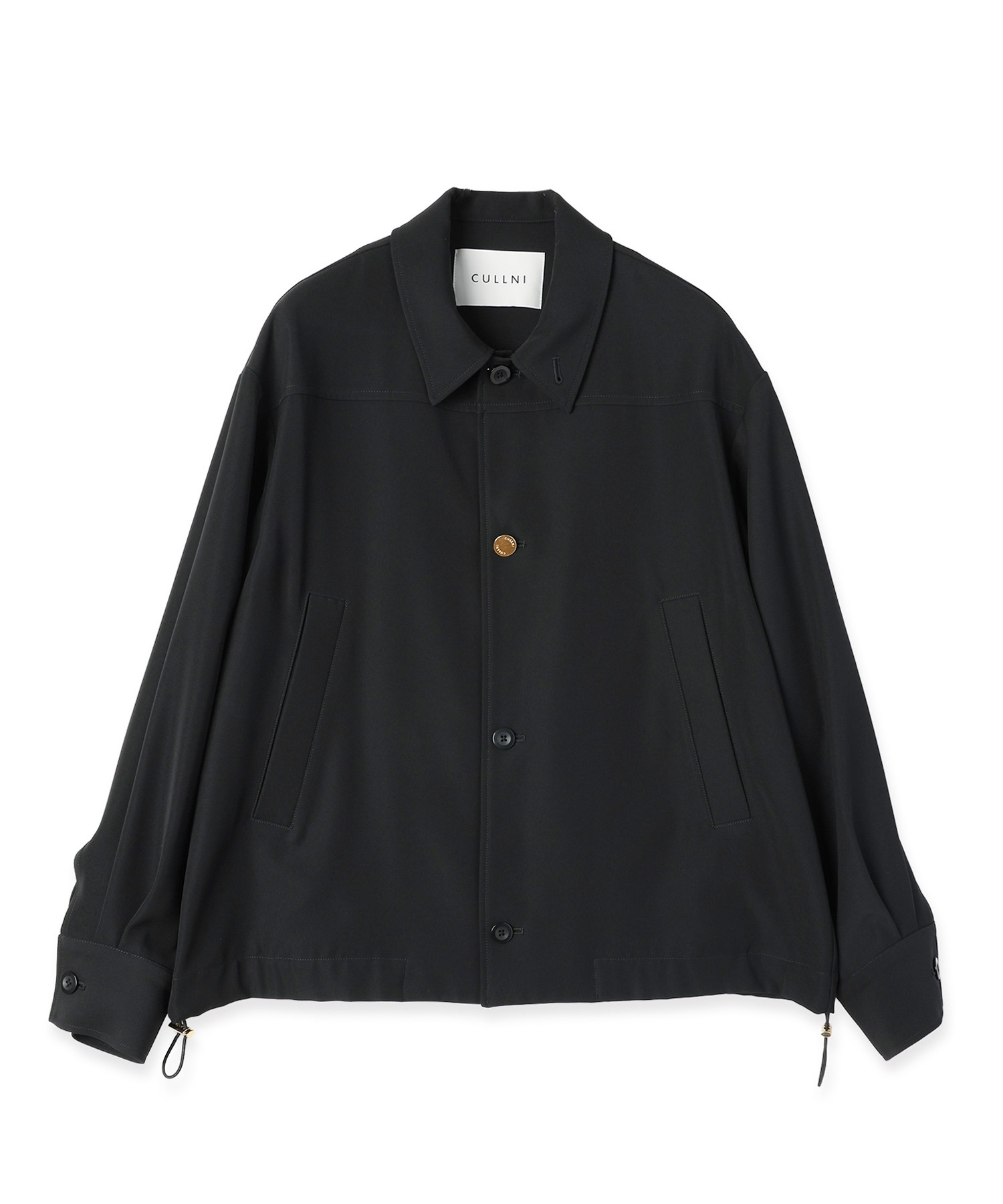 Dry Twill Drawstring Shirt Jacket