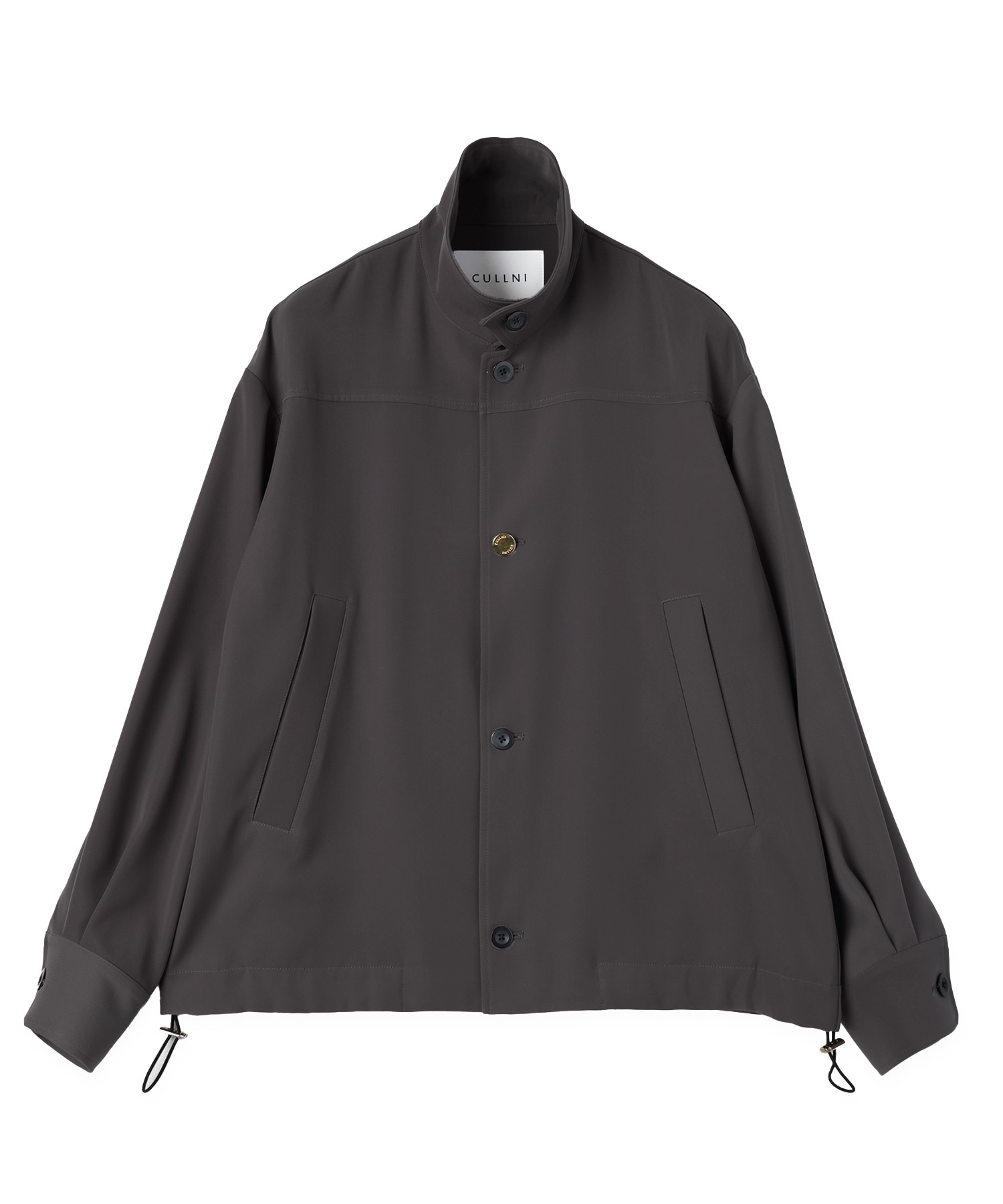 Dry Twill Drawstring Shirt Jacket