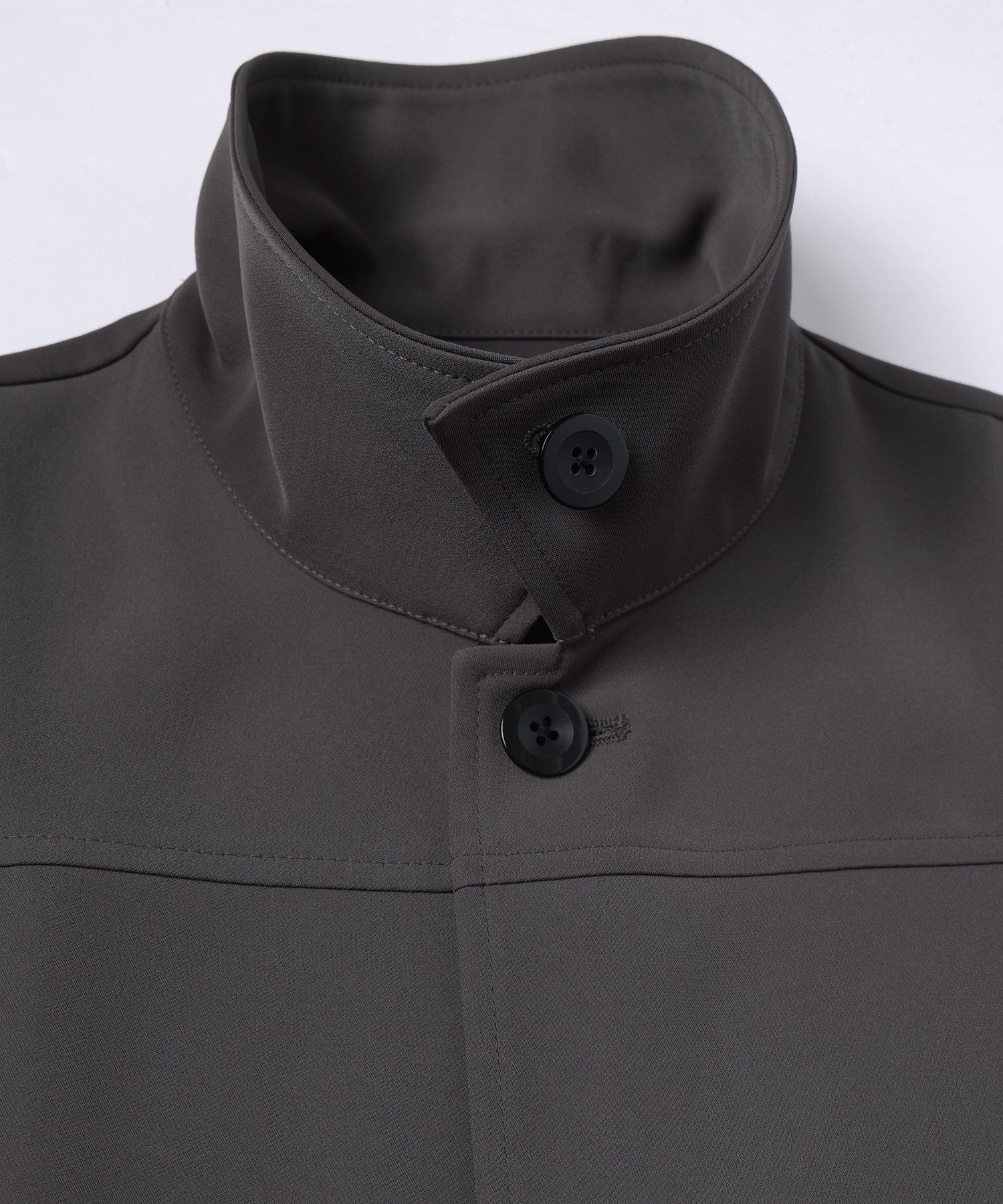 Dry Twill Drawstring Shirt Jacket
