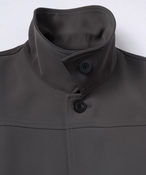 Dry Twill Drawstring Shirt Jacket
