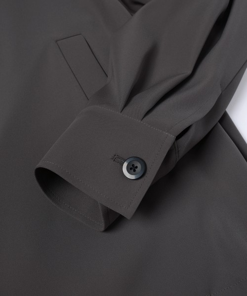 Dry Twill Drawstring Shirt Jacket