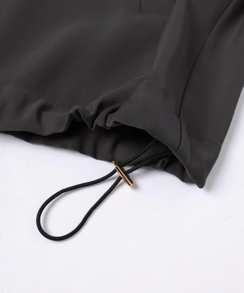 Dry Twill Drawstring Shirt Jacket