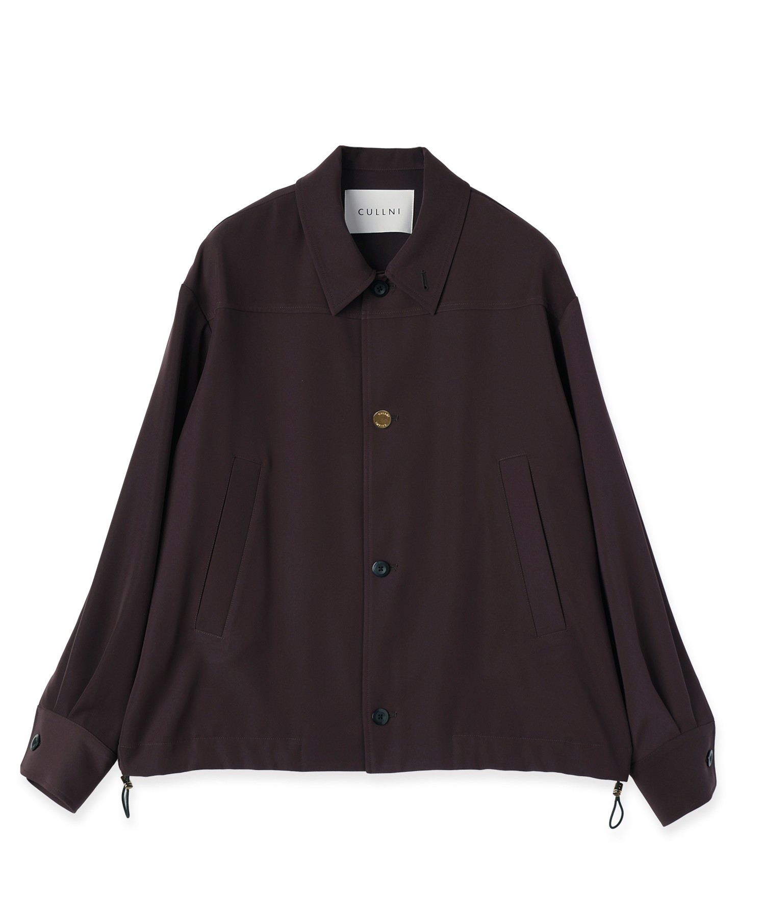 Dry Twill Drawstring Shirt Jacket
