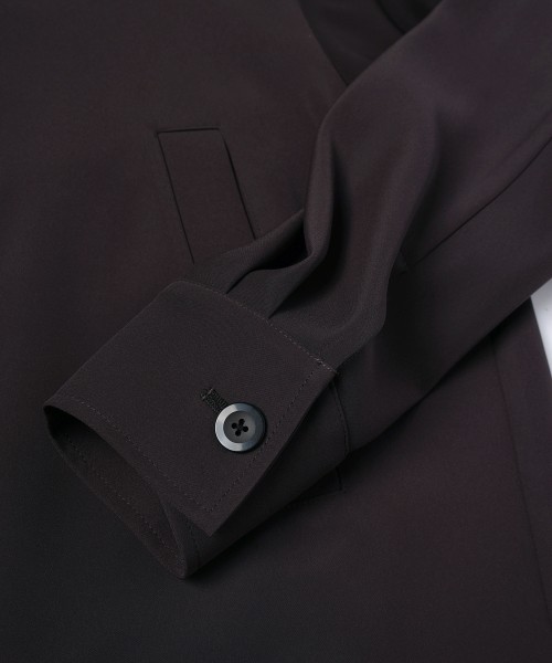 Dry Twill Drawstring Shirt Jacket