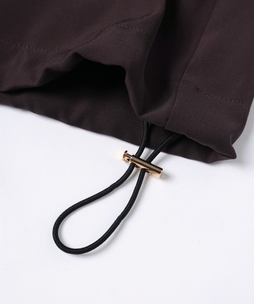 Dry Twill Drawstring Shirt Jacket