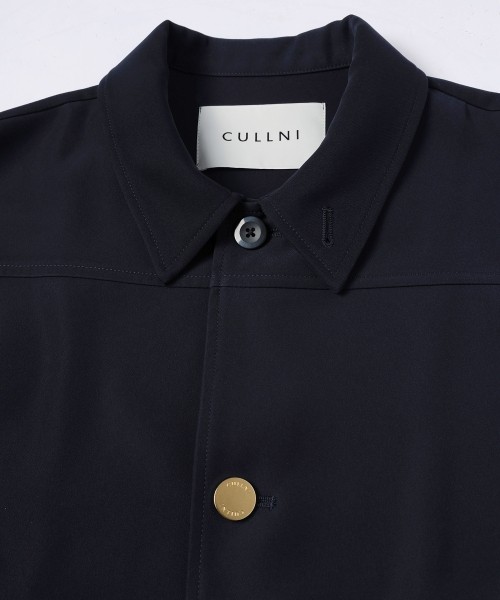 Dry Twill Drawstring Shirt Jacket