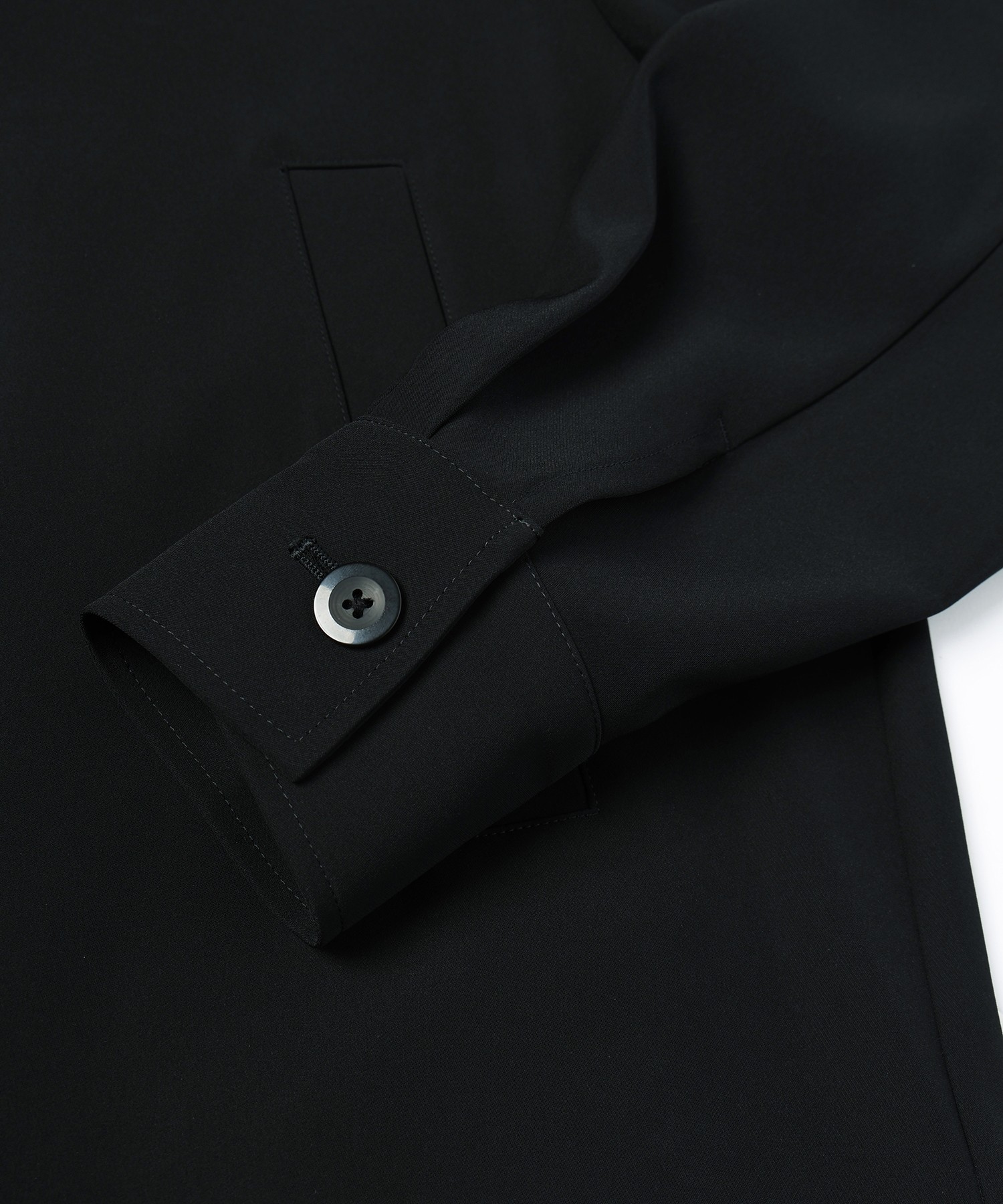 Dry Twill Drawstring Shirt Jacket