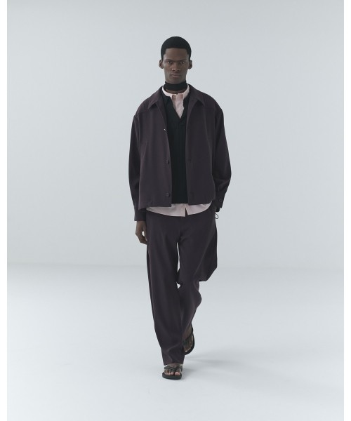 Dry Twill Drawstring Shirt Jacket