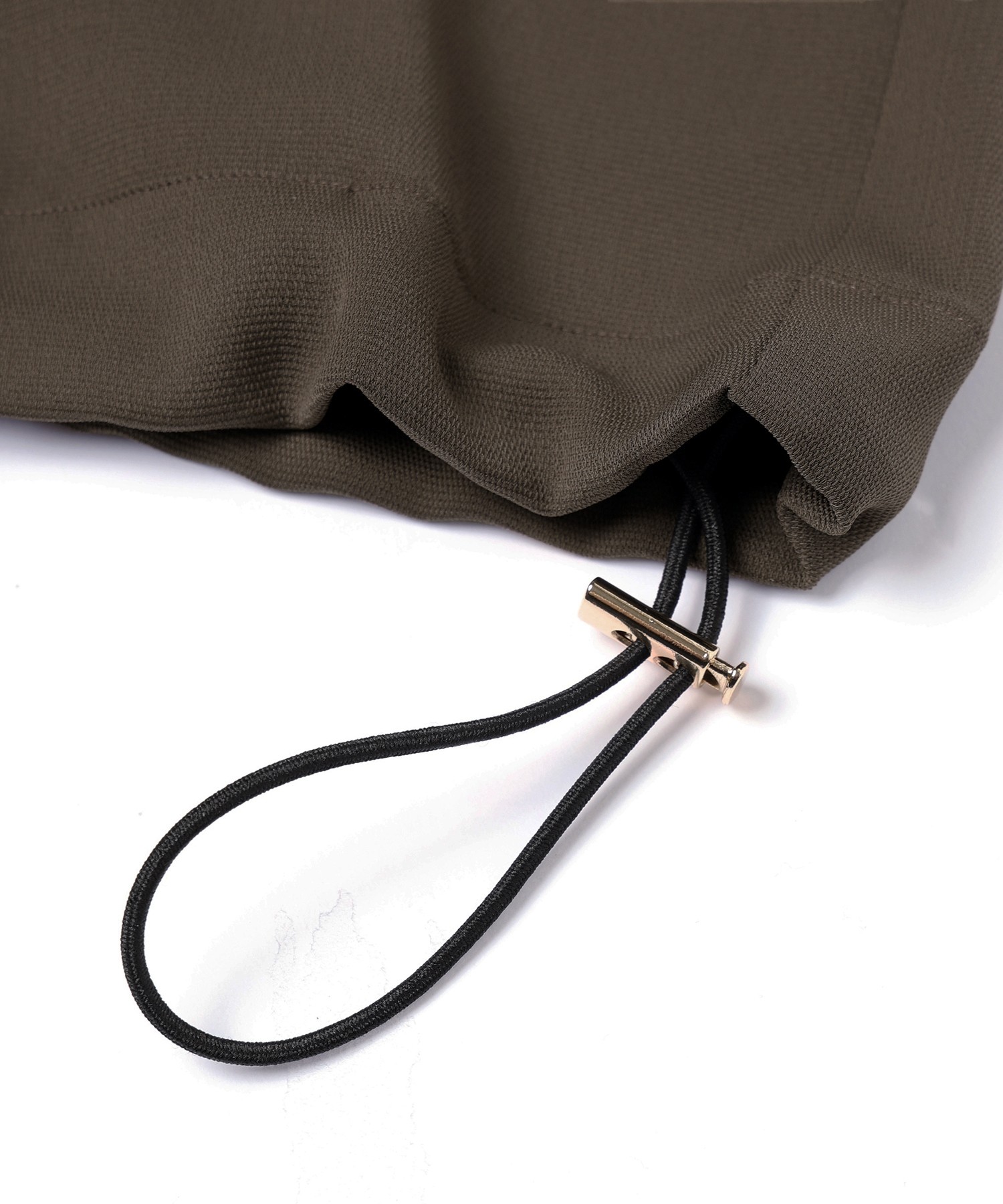 Dry Stretch Cloth Drawstring Shirt Jacket