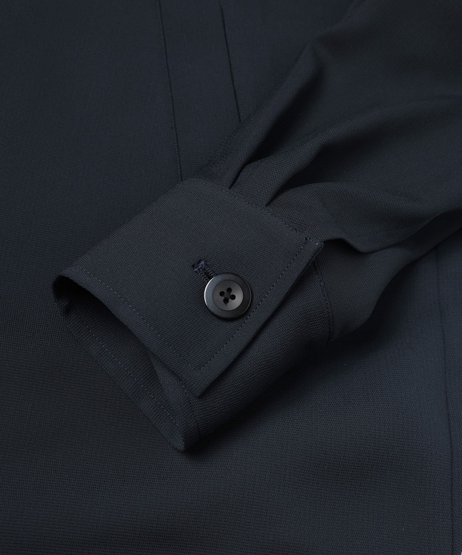 Dry Stretch Cloth Drawstring Shirt Jacket