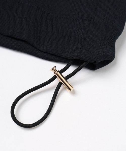 Dry Stretch Cloth Drawstring Shirt Jacket