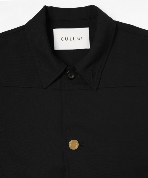 Dry Stretch Cloth Drawstring Shirt Jacket