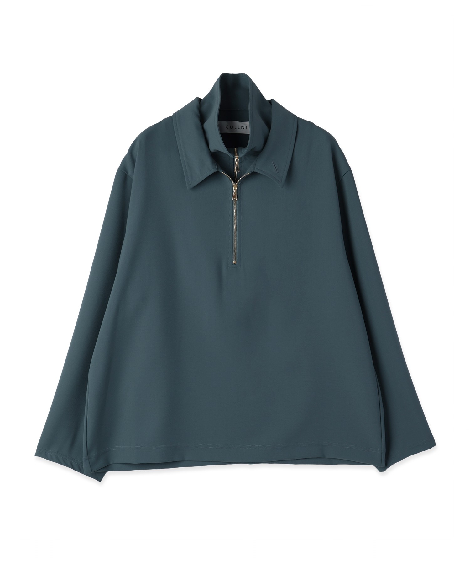 Relax Dry Stretch Half Zip Layerd Collar Pullover