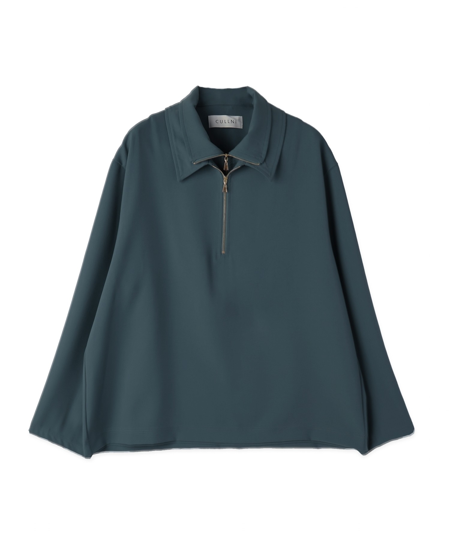 Relax Dry Stretch Half Zip Layerd Collar Pullover