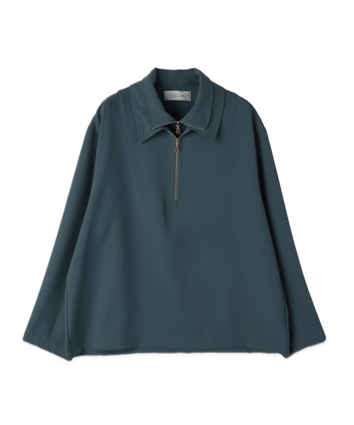 Relax Dry Stretch Half Zip Layerd Collar Pullover