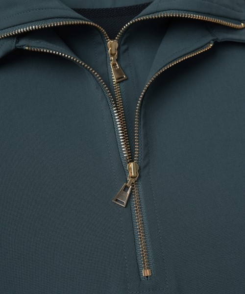Relax Dry Stretch Half Zip Layerd Collar Pullover
