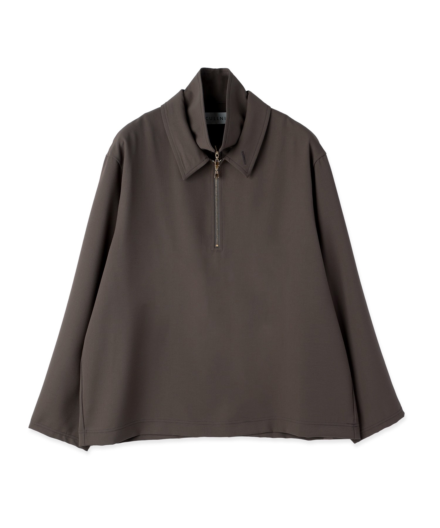 Relax Dry Stretch Half Zip Layerd Collar Pullover