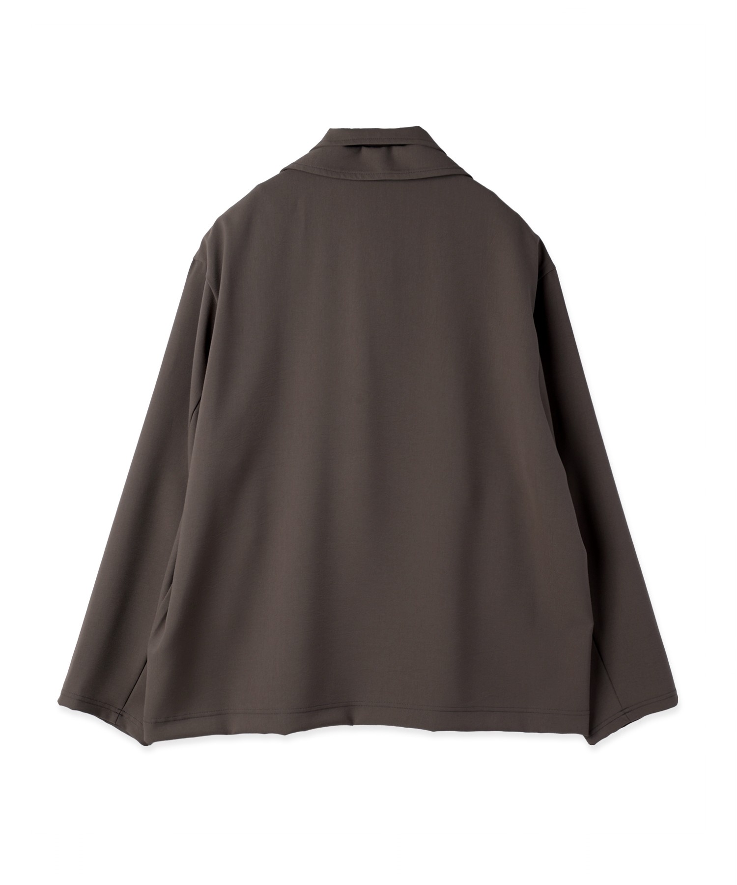 Relax Dry Stretch Half Zip Layerd Collar Pullover