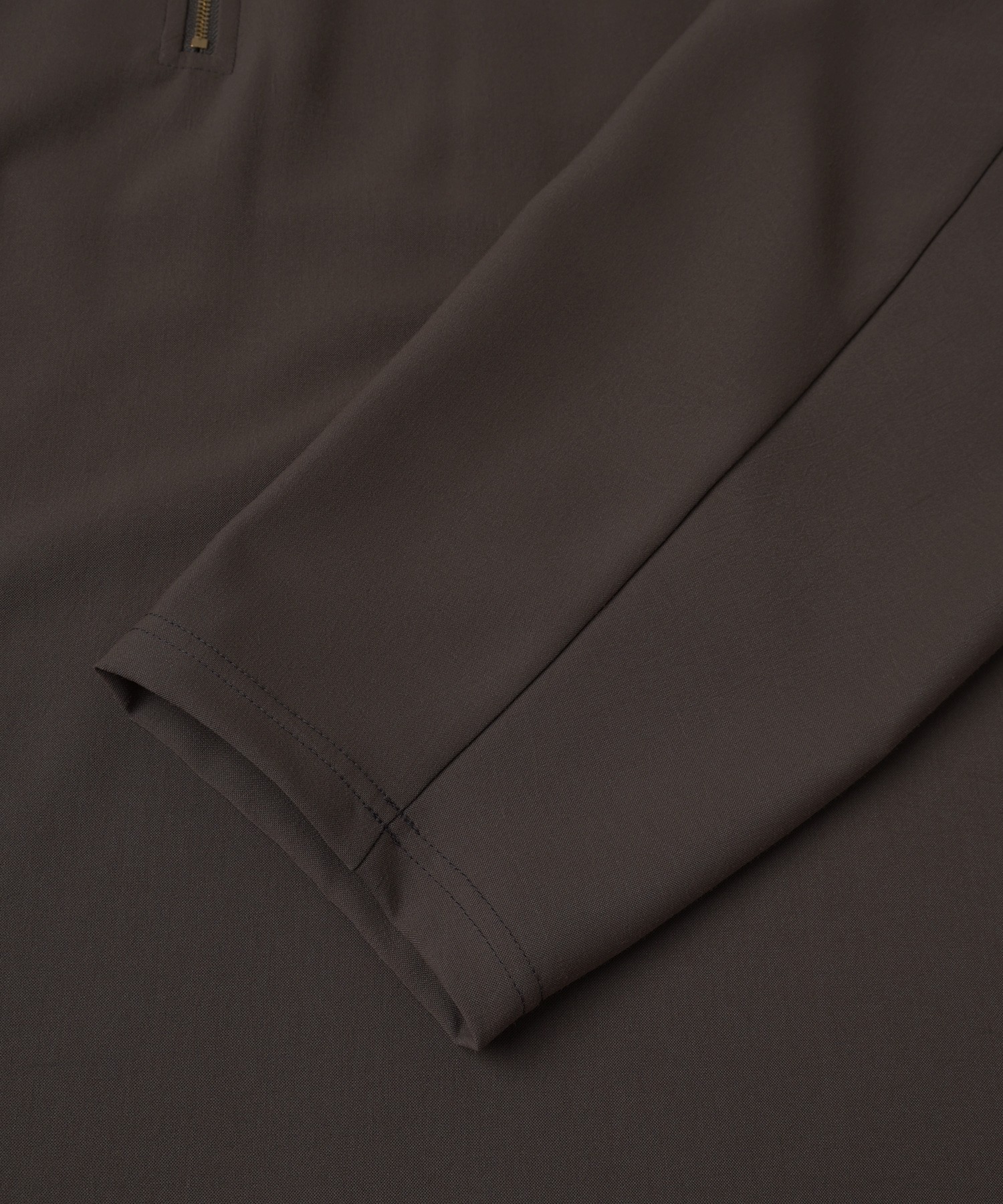 Relax Dry Stretch Half Zip Layerd Collar Pullover