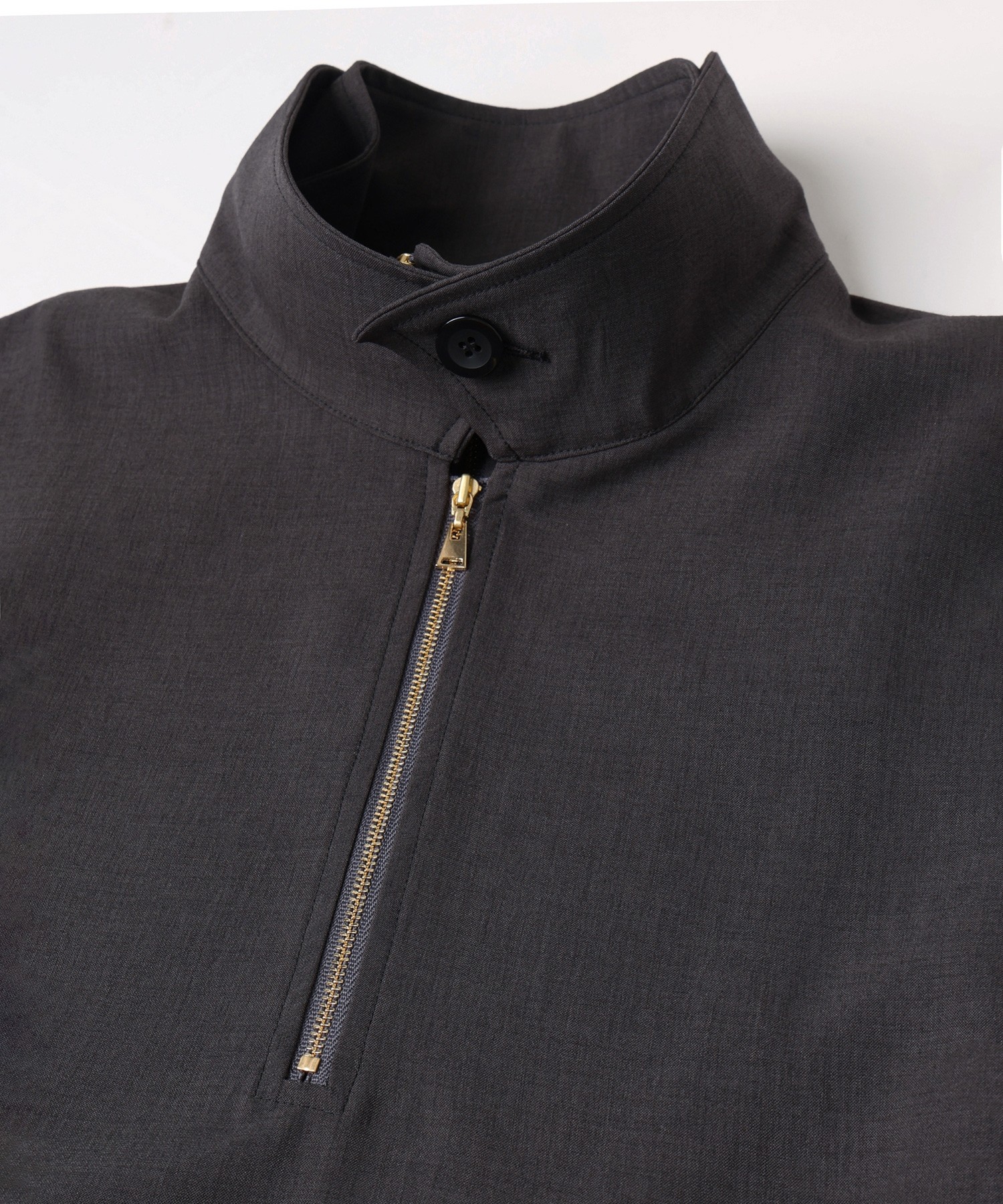 Relax Dry Stretch Half Zip Layerd Collar Pullover